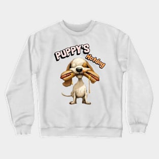 Dog and Hot dog 7111 Crewneck Sweatshirt